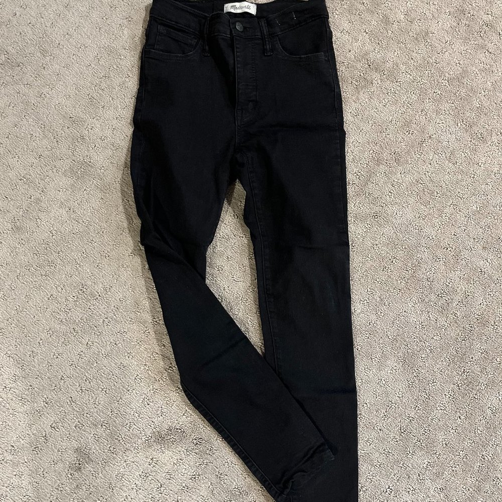 Madewell Roadtripper Black Jeans Size 26